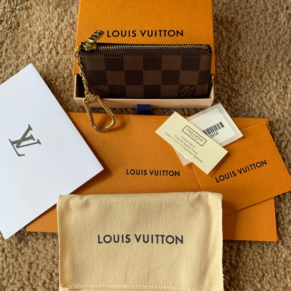 NWT Louis Vuitton Key Cles Pouch Authentic